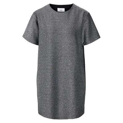 Annabel Loose-Fit Glittery T-Shirt Dress