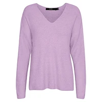 Lefile Long-Sleeve Knitted Top