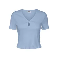 Maya Rib-Knit Cutout Top