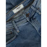 Regular-Fit Faded Jeans