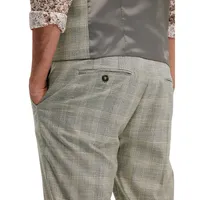 Neil Slim-Fit Check Pants