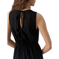 Milo String Fastening Cullote Jumpsuit