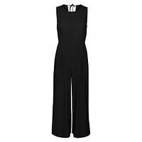 Milo String Fastening Cullote Jumpsuit