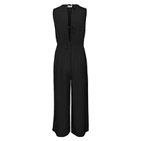 Milo String Fastening Cullote Jumpsuit