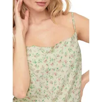 Jane Floral Mini Slip Dress