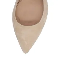 Biachic Wave Suede Pumps