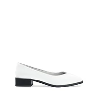 Biadiana Square-Toe Ballerina Flats