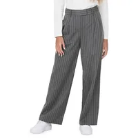 Dita Pinstripe Wide-Leg Pants