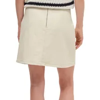 Krista High-Waist Denim Skirt
