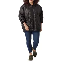 Plus Lightweight Quilted Jacket