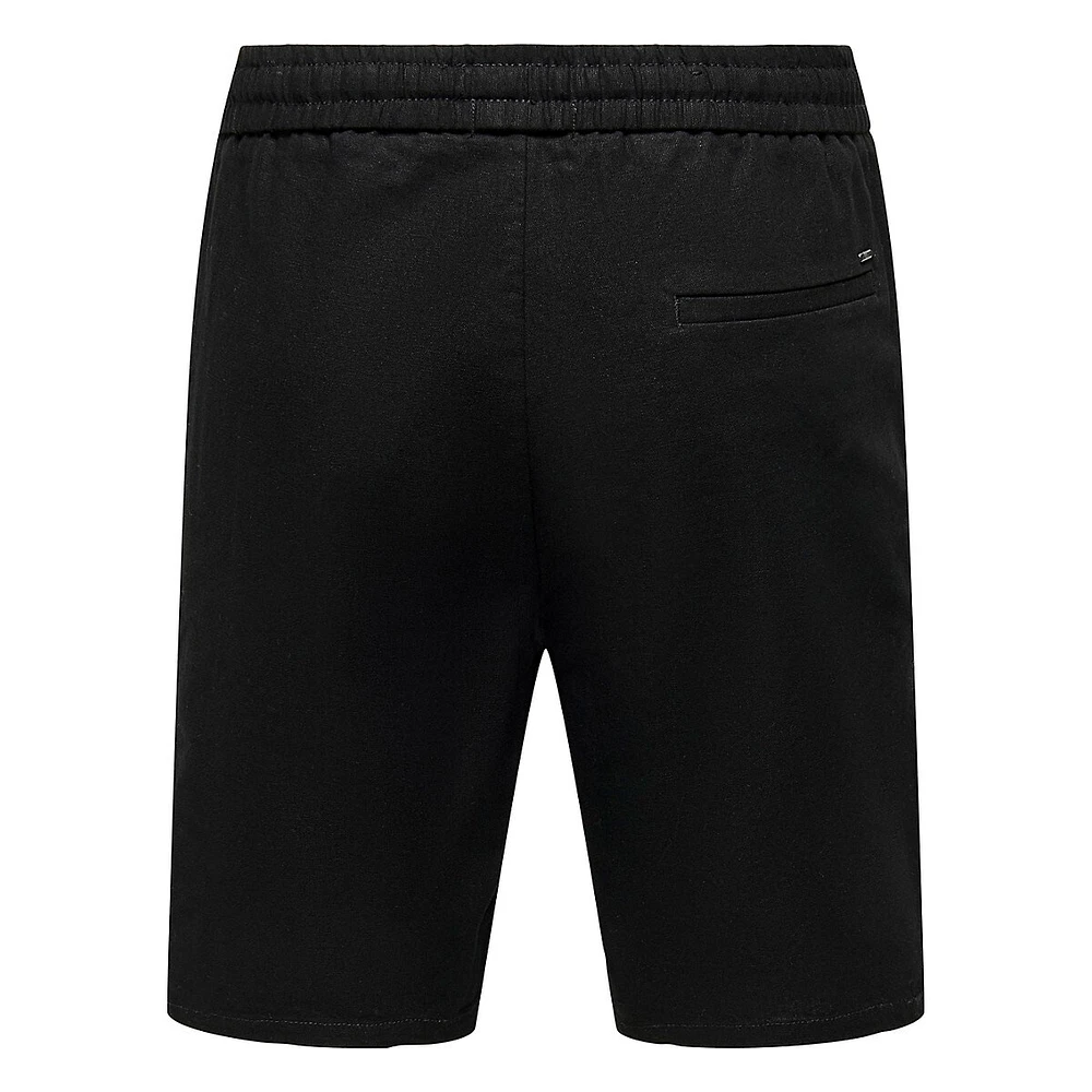 Linus Cotton-Linen Shorts