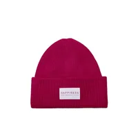 Alpha Life Logo Patch Ribbed Toque