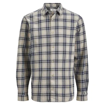 Standard-Fit Checked Shirt