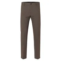 Slim-Fit Liam Mini Check Flex Dress Pants