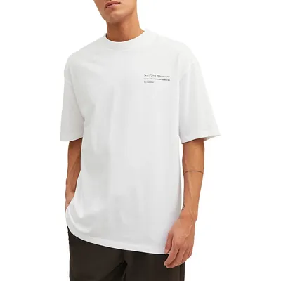 T-shirt ample en tricot circulaire