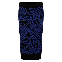 Storm Abstract Midi Knit Skirt