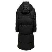 Sally Long Puffer Coat With Removable Sleeves