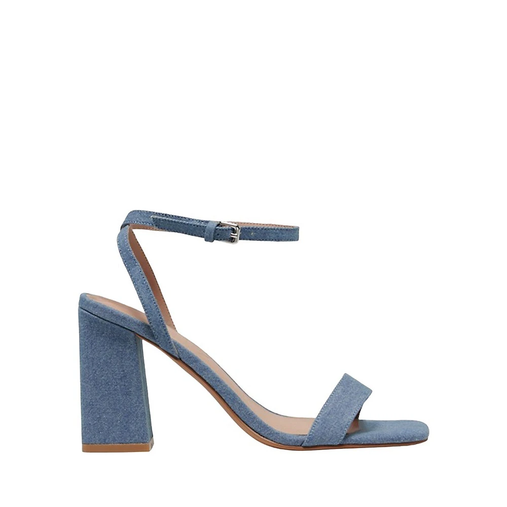 Alyx Denim Block-Heel Sandals