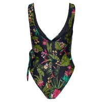 Maillot de bain une pièce à imprimé tropical Julie