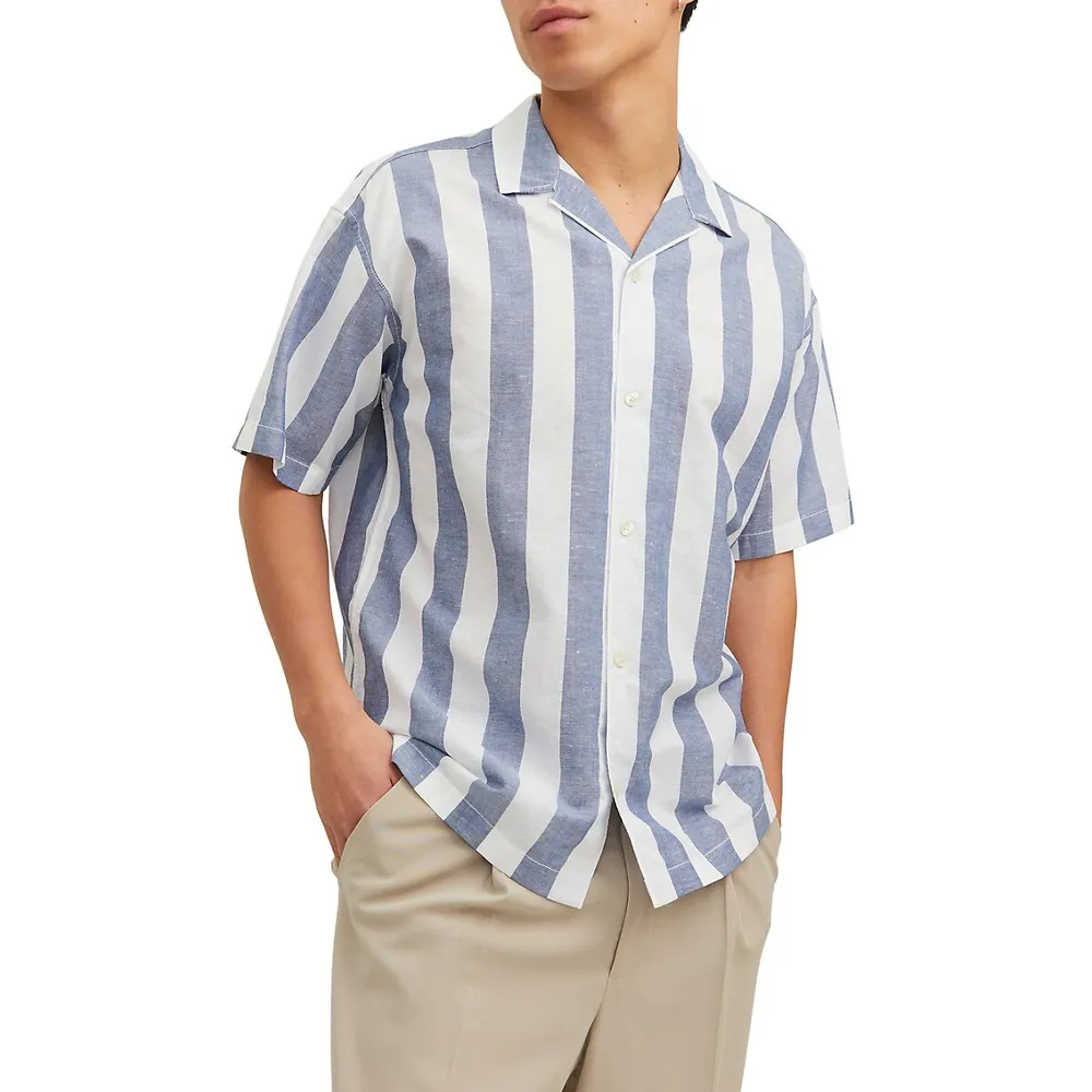 Striped Camp Shirt