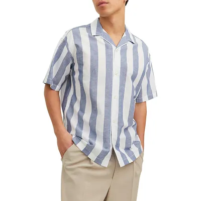 Striped Camp Shirt