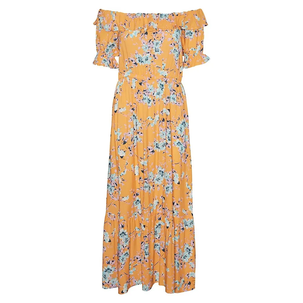Erica Floral Tiered Maxi Dress