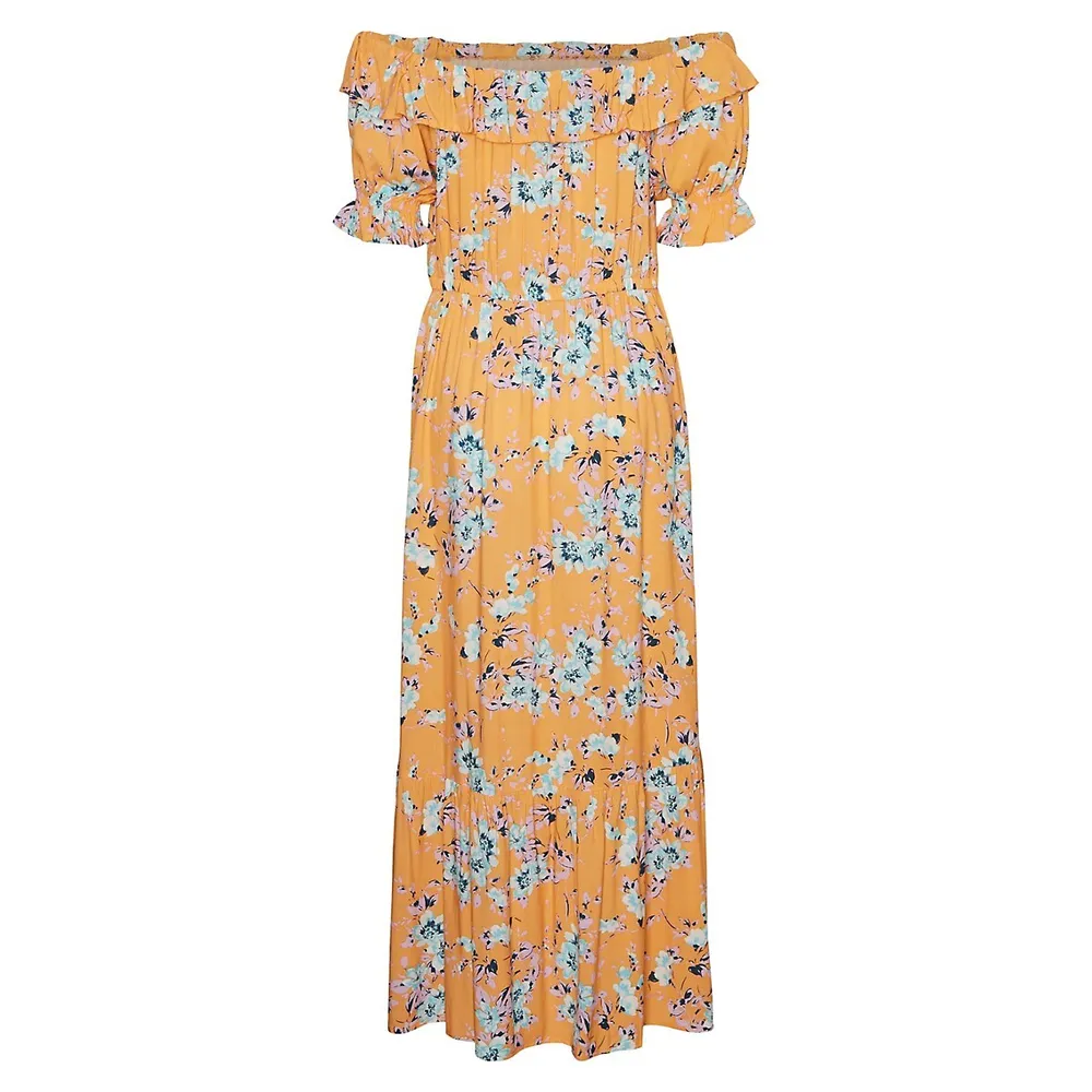 Erica Floral Tiered Maxi Dress