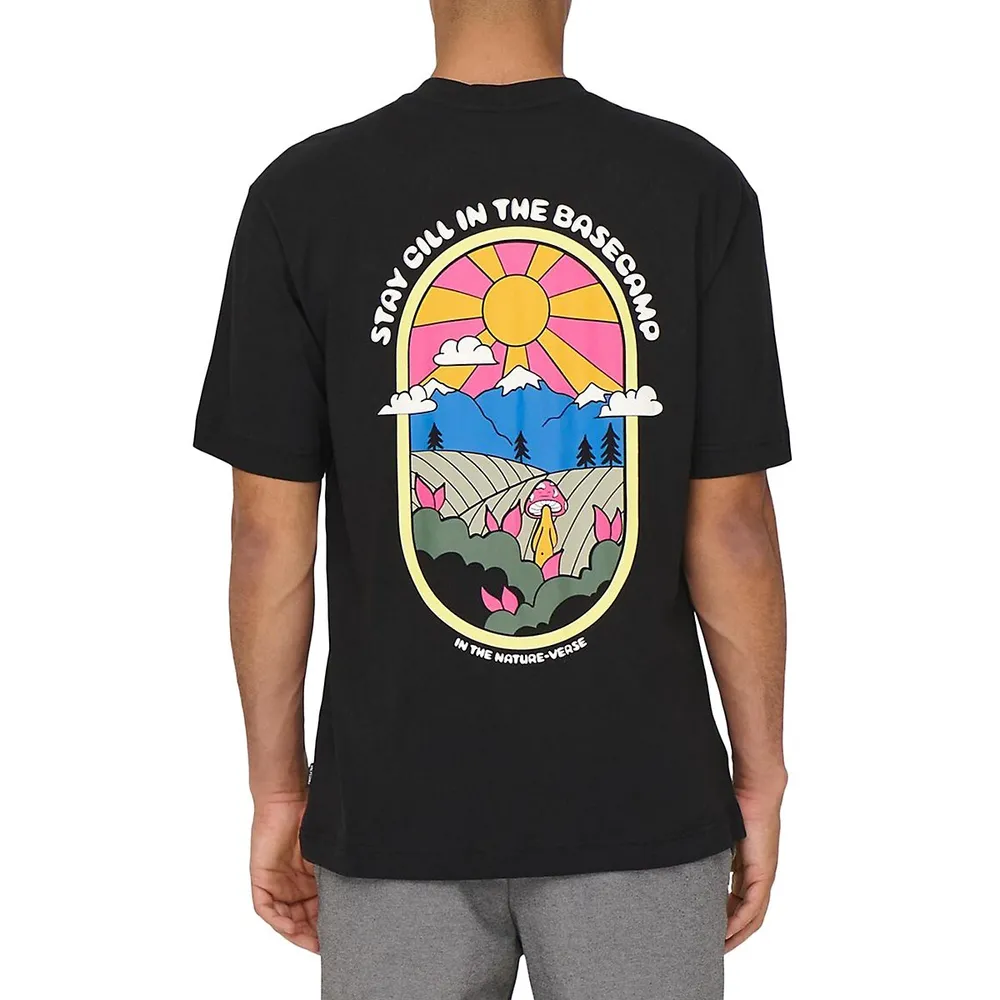 Otto Relaxed-Fit Base Camp Graphic T-Shirt