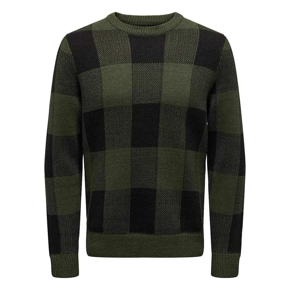 Milan Check Sweater