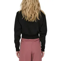 Bustier Cropped Sweatshirt
