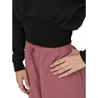 Bustier Cropped Sweatshirt