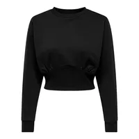 Bustier Cropped Sweatshirt