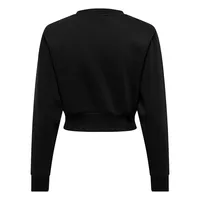 Bustier Cropped Sweatshirt