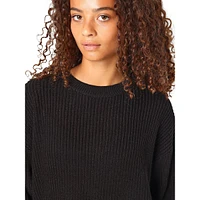 Maysa Drop-Shoulder Sweater