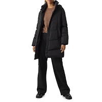 Halsey Hooded Long Puffer Coat