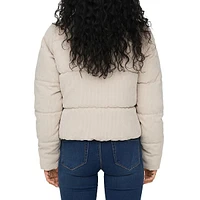 Dolly Short Corduroy Puffer Jacket