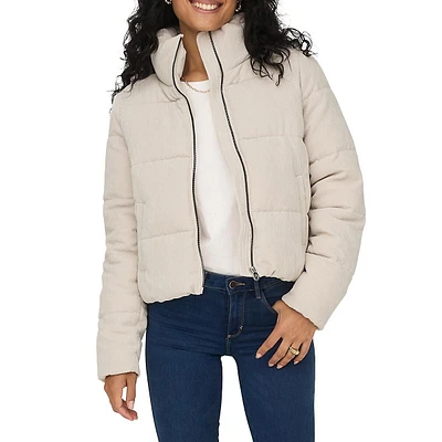 Dolly Short Corduroy Puffer Jacket