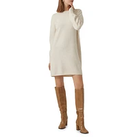 Loose-Fit Knit Shift Dress