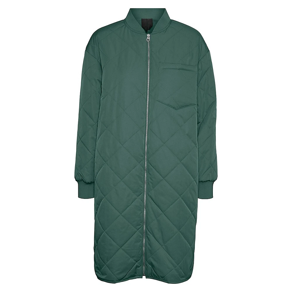 Long Quilted Jacket
