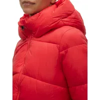Uppsala Cropped Hooded Puffer Jacket