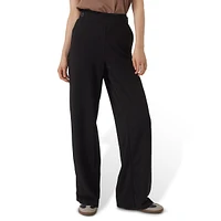 Liva High-Waist Wide-Leg Pull-On Trousers