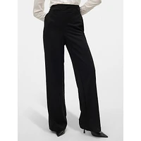 Liva High-Waist Wide-Leg Pull-On Trousers