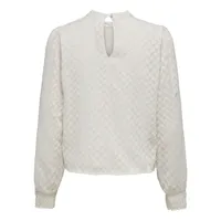 Emmery Highneck Chevron Pattern Blouse