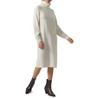 Turtleneck Sweater Dress