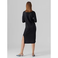 Lefile Boatneck Sweater Dress