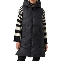 Uppsala Hooded Long Puffer Vest