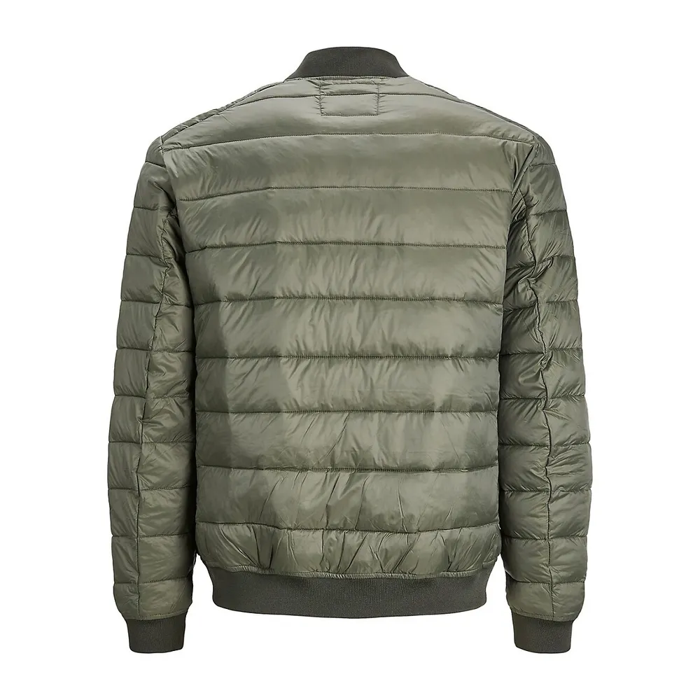Fly Quilted Bomber Jacket