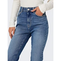 Emily High-Rise Straight Jeans