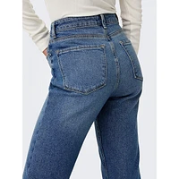 Emily High-Rise Straight Jeans