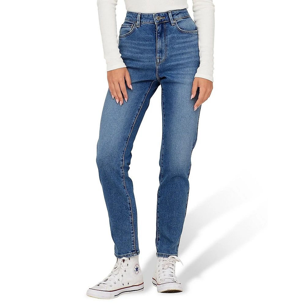 Emily High-Rise Straight Jeans